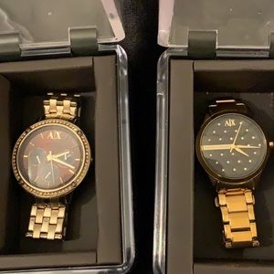 2 Armani Exchange watches !